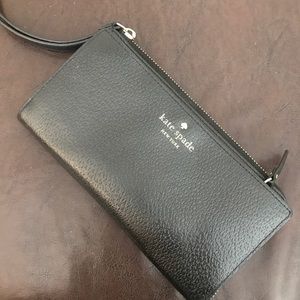 Kate Spade Black Wallet Wrislet